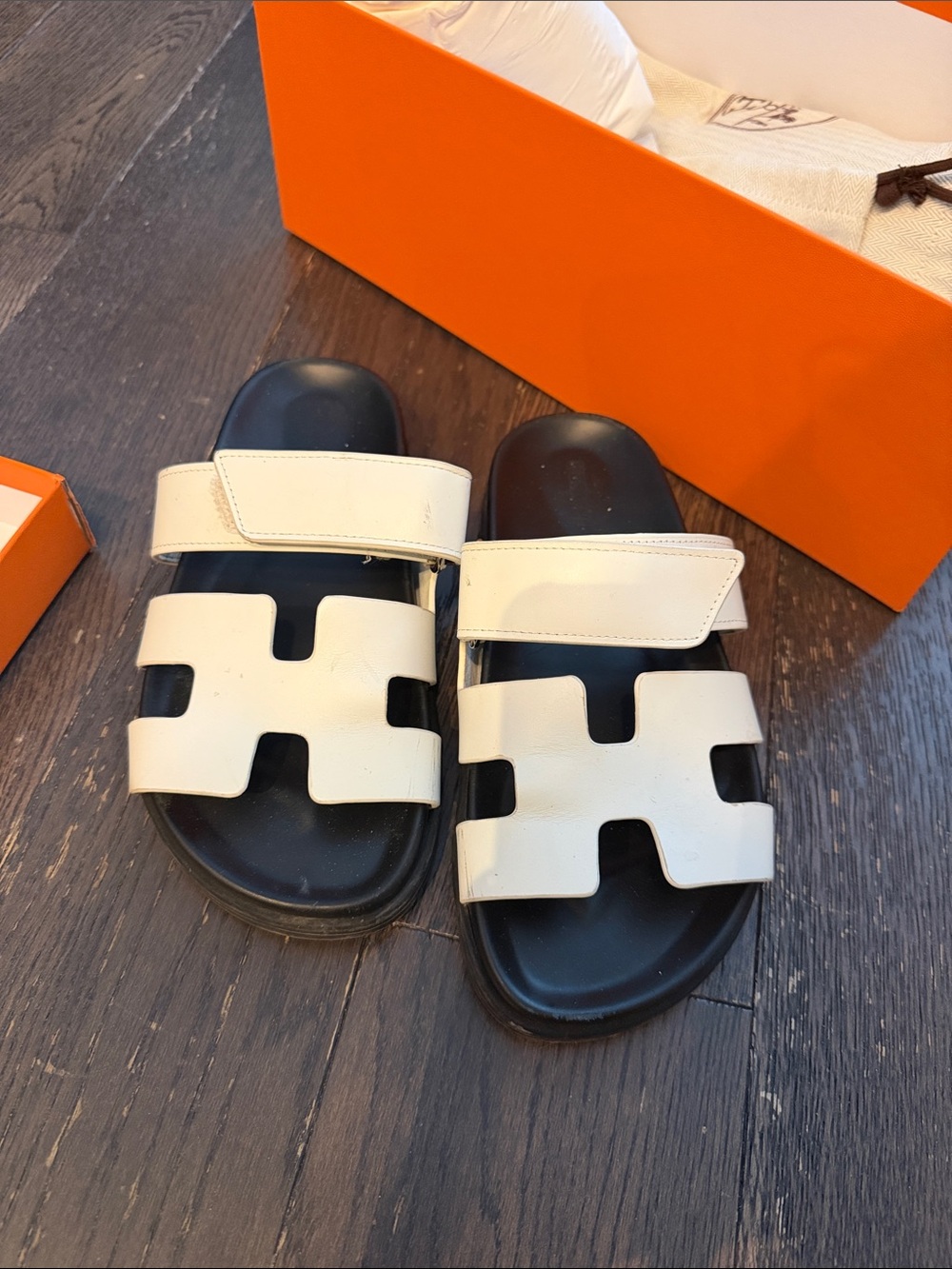 hermes slipper
